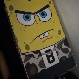 SpongeBob Camo Athletic Shoes